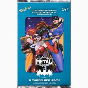 2025 Upper Deck Batman Skybox Metal Universe 6-Card Blaster Pack -Factory Sealed
