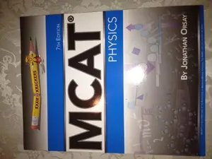 USED-Examkrackers MCAT Physics by Jonathan Orsay (Paperback)
