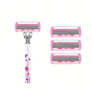 Rotatable Blade Manual Razor Unisex for Men and Women, Smooth Pain-Free Shaving Tool for Legs and Armpits, Perfect Gift for Boyfriend and Family