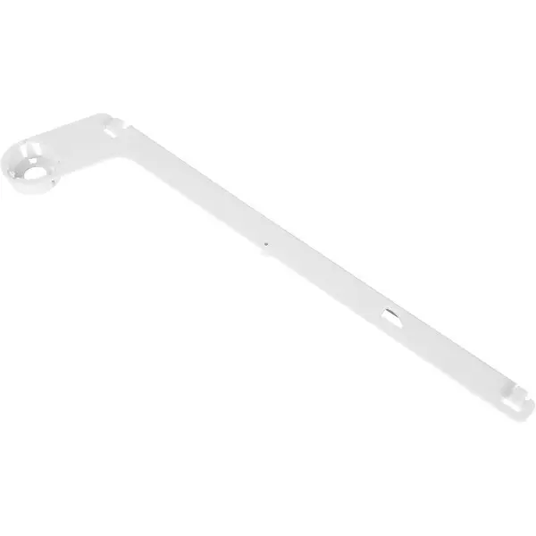 HECASA 240349701 Refrigerator Slide Rail, White ABS Plastic Replacement Part Compatible with Frigidaire Refrigerators, Replaces AP2115916, 891105, AH429945