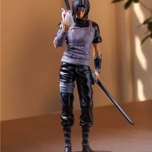 Tachi Action Figure - Detailed Design with Sword and Cat Accessory - Collectible Model for Anime Fans