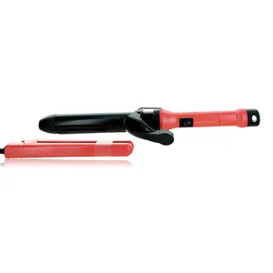 Beach Wave Babe by Almost Famous, 2-Piece Set With Curling Wand & Mini To-Go - Santa Monica Sunset
