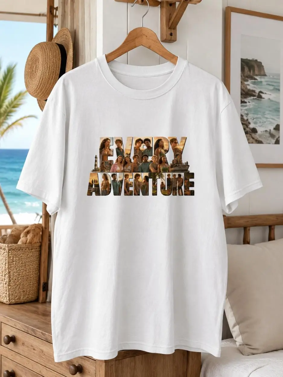 OBX5 Pogue Adventure Graphic T-Shirt, Outer Banks Season 5 Cast Tee, Coastal Beach TV Series Fan Shirt, Gift for OBX Fans