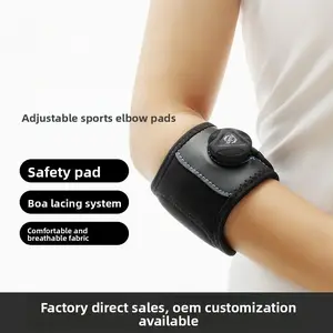 Adjustable Boa Closure Elbow Brace – Elbow Support for Tennis, Golf & Gym, Comfortable Stabilizer for Men & Women