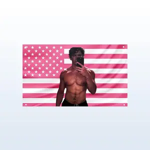 Ilya Rozanov Shirtless Pink Flag | Heated Rivalry The Long Game | Connor Storrie Hockey Romance Wall Decor