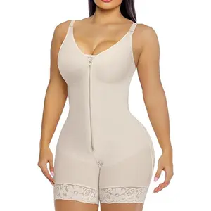Shapewear for Women Tummy Control Bodysuits Zip-Up Comfort Shapewear Breathable Suitable for Everyday Wear