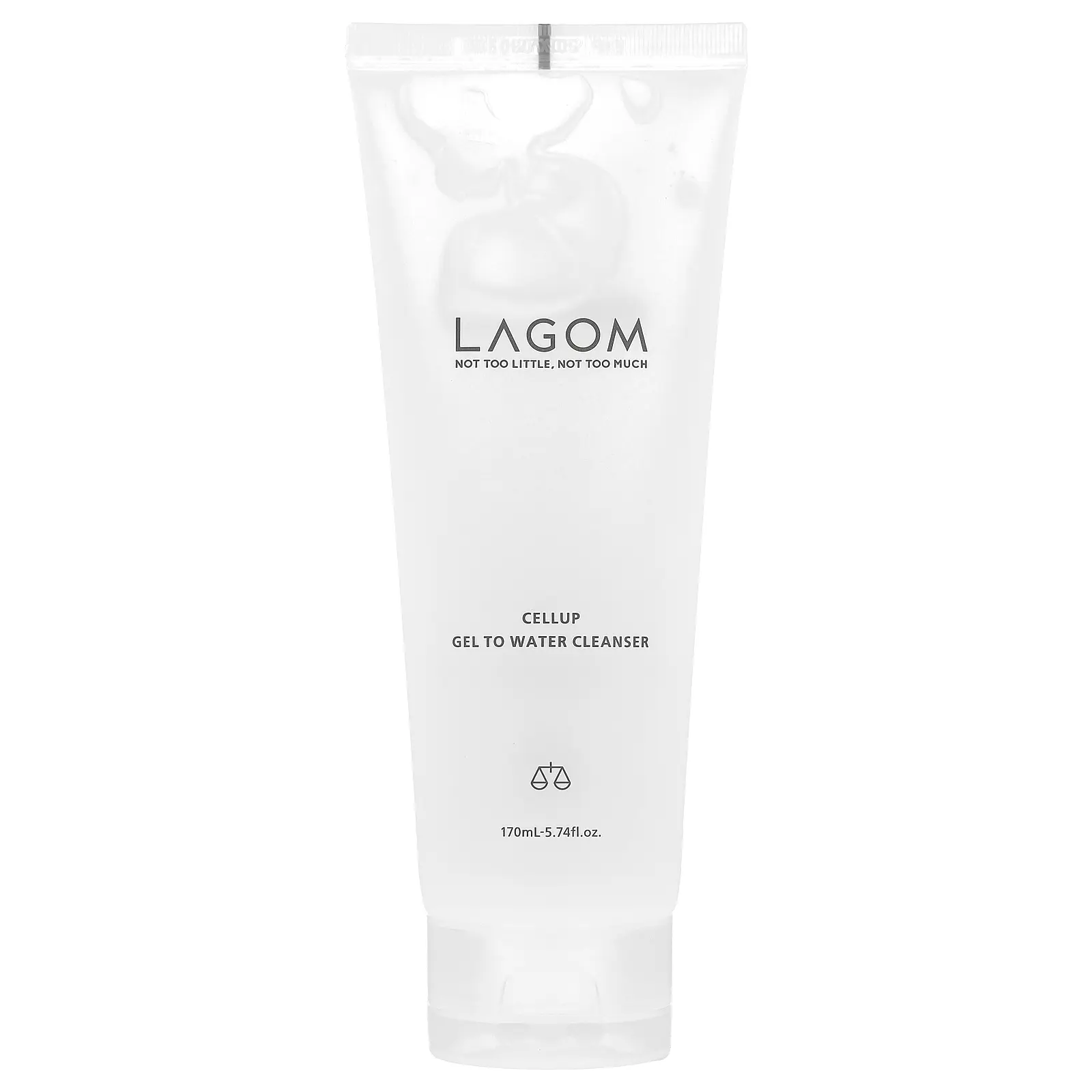 LAGOM Cellup Gel To Water Cleanser, 5.74 fl oz (170 ml)