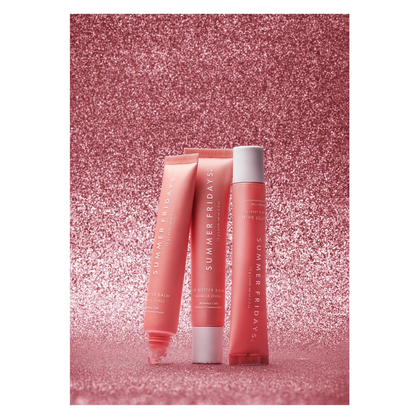 Summer Fridays Lip Butter Balm in Birthday Cake Summer Fridays Lip Butter Balm in Birthday Cake