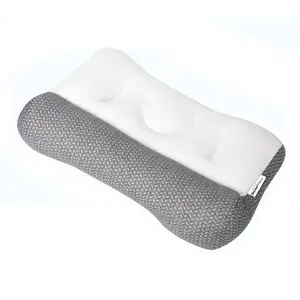 Neck Pain Relief Pillow | Contour Cervical Pillow for Side, Back & Stomach Sleepers | 5-Zone Orthopedic Support | Ergonomic Bed Pillow