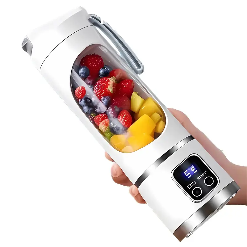 TikTok Top Seller Digital Multimode Juicer Blender - Purple/White,Smart LED Display LeakProof,Easy to Clean,CompleteAccessoriesIncluded,Smoothies,Shakes,BabyFood.Compact for Home & Travel&kitchen gadgets,Mother's Day Gift for Mom Healthy  Kitchen Gadget