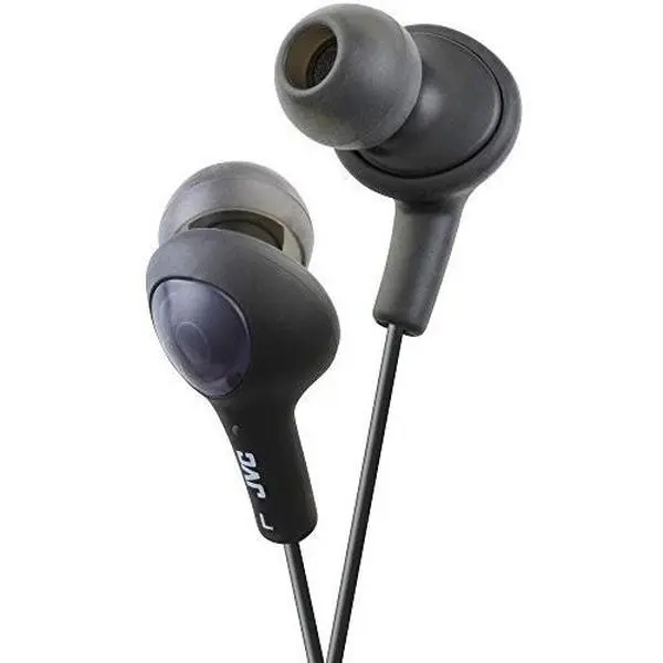 JVC HAFX5B GUMY Plus Earbuds (Black)  [HEADPHONES] Black, In-Ear
