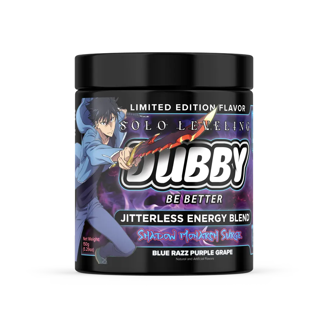 Solo Leveling Powdered Energy Drink Mix Shadow Monarch Surge Flavor