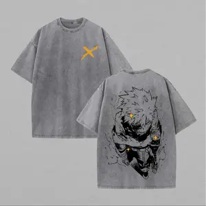 My Hero Academia Katsuki Bakugo Printed Unisex Washed T-Shirt42