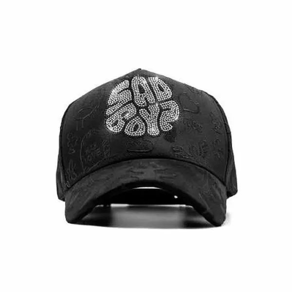 Sad Boyz x Dandy Hats G5 Total Black Silk High Quality Cap