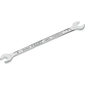 Hazet 450N-6X7 Double Open-End Wrench, 6x7mm