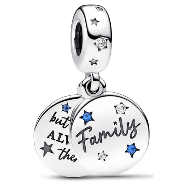 Pandora Family Love Double Dangle Charm 792987C01