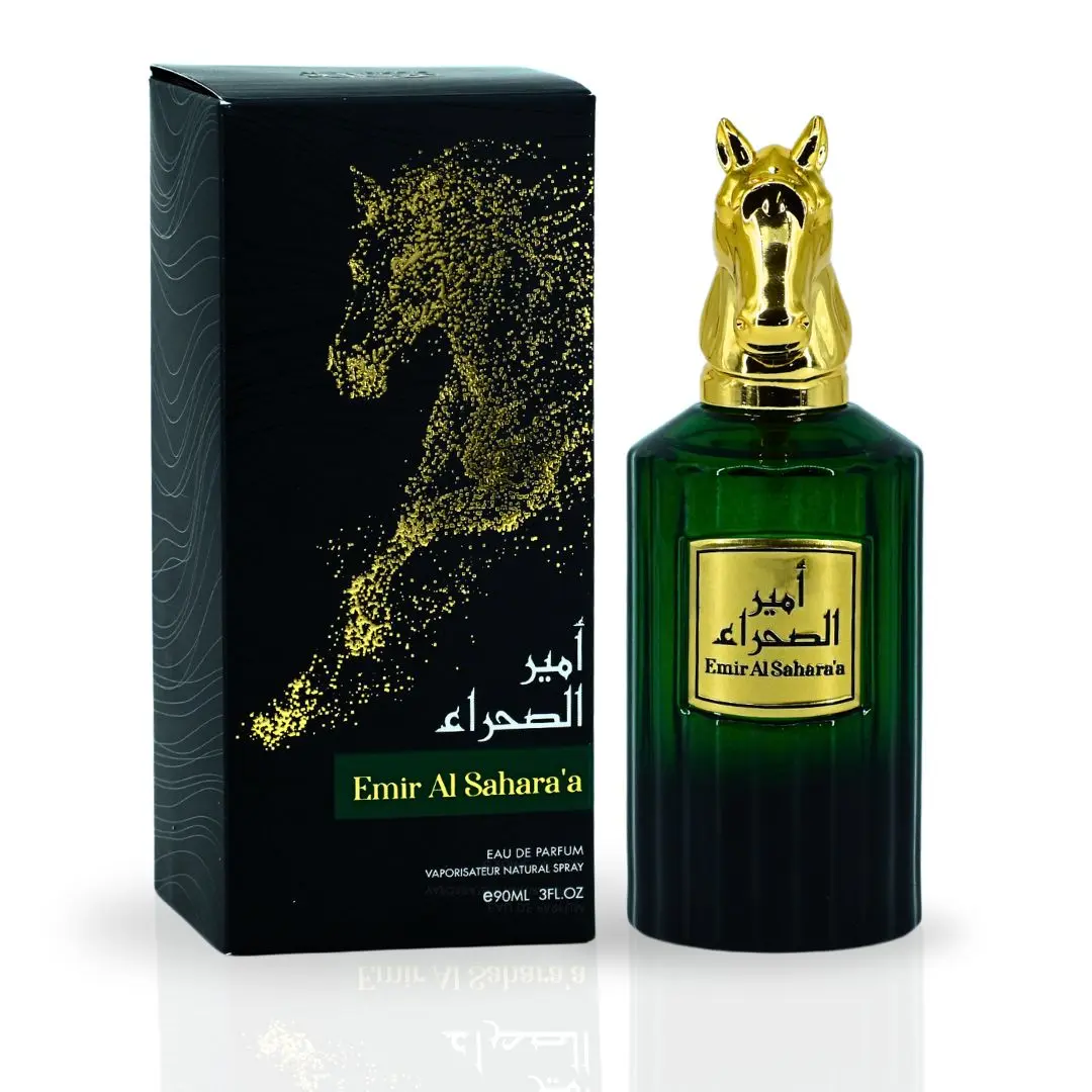 Emir Al Sahara'a EDP 90ML (3 OZ) By RISALA | Experience The Charm Of This Exquisite Aroma. Emir Al Sahara'a EDP 90ML (3 OZ) By RISALA | Experience The Charm Of This Exquisite Aroma.