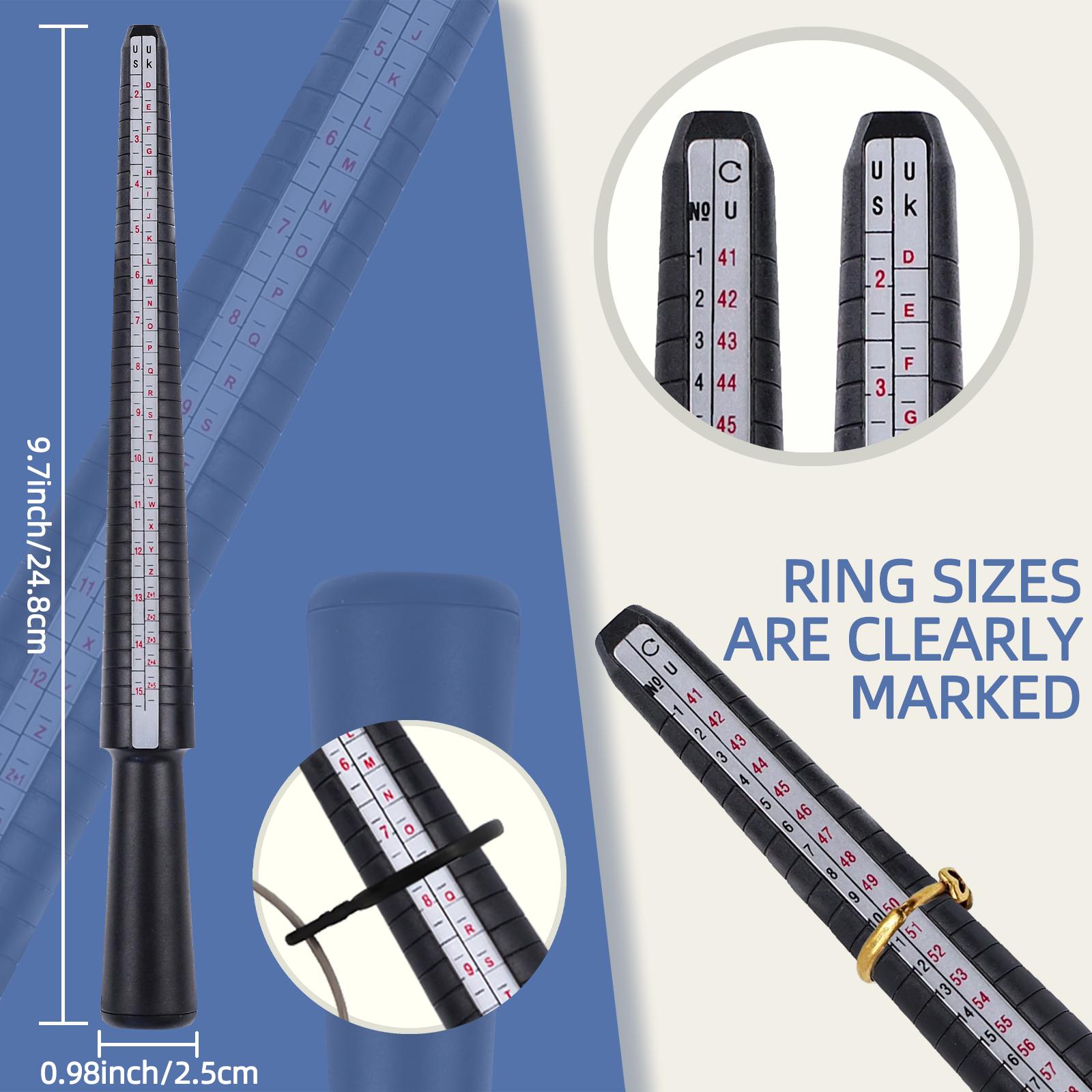 Complete Ring Sizing Kit  Professional Ring Mandrel & Hammer Set for Jewelry Making Resizing & Polishing