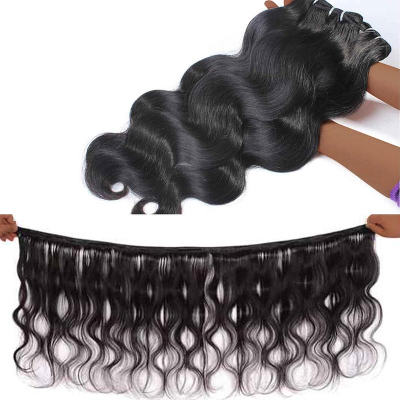 [Wequeen] Budget Friendly 10A Grade 12"-36" Brazilian Virgin 100% Human Hair Body Wave Burmese Curly Straight Deep Wavy Quick Weave Sew in/Glue in Viral Hair Bundles