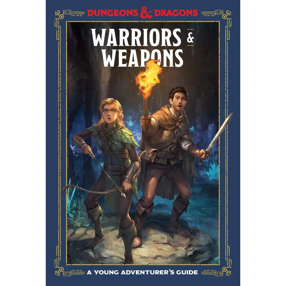 Used Copy Books - Warriors & Weapons (Dungeons & Dragons): A Young Adventurer's Guide Illustrated Hardcover Guidebook by Jim Zub (English)