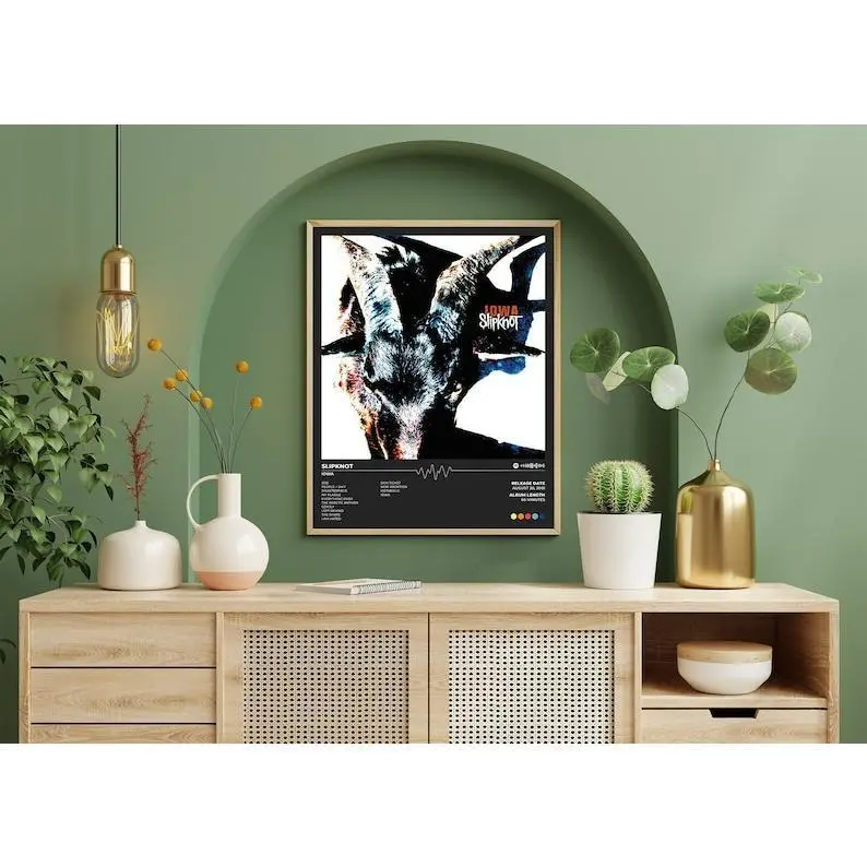 SlipKnoT Poster | Iowa Album | Unframed | Album Cover Poster | Custom Poster | Christmas | Halloween | Gift