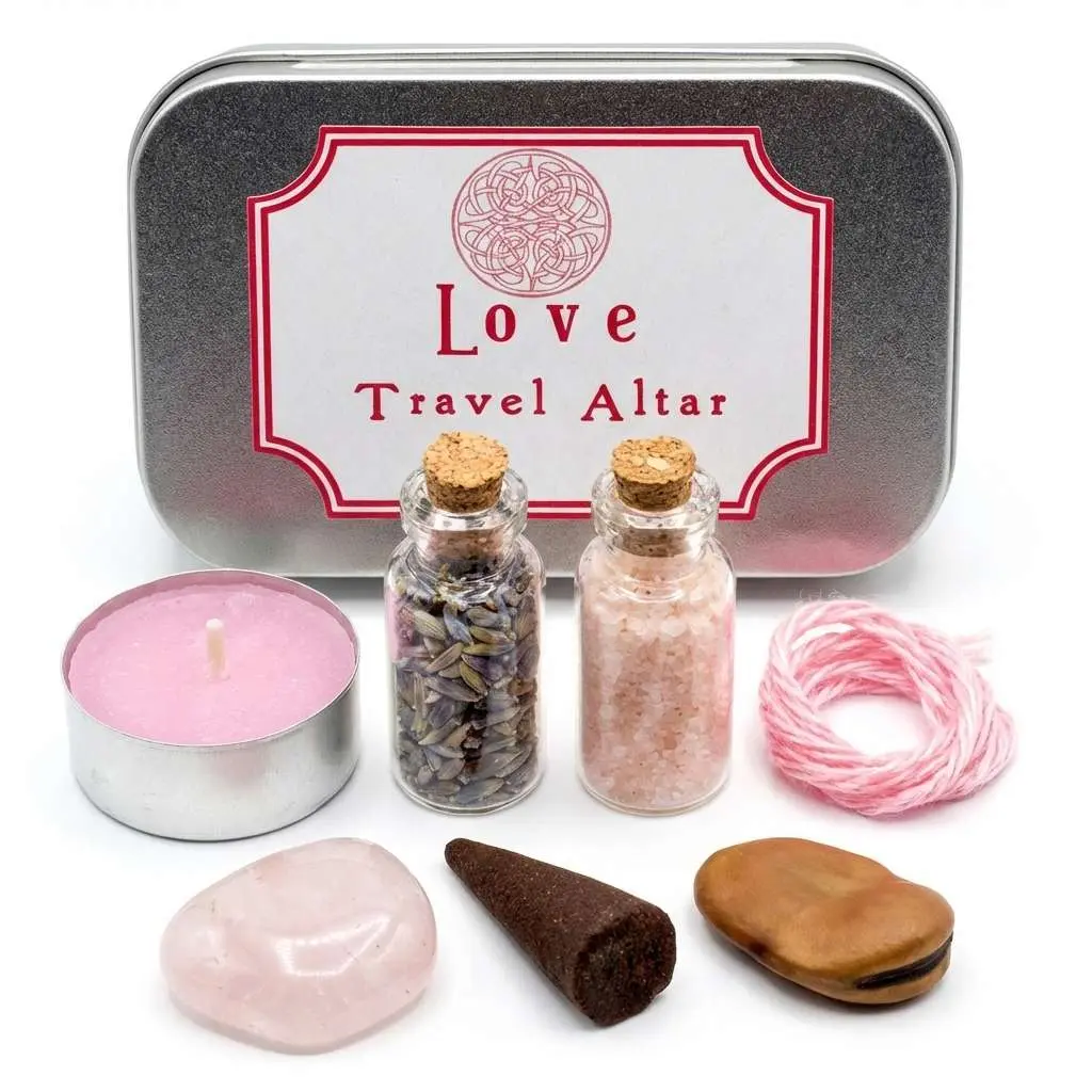 Love Travel Altar Kit — Portable Set for Love Rituals