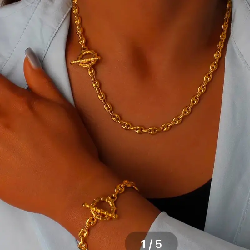 Set elegante stainless steel