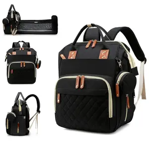 Large Capacity Mommy Bag, Multifunctional Portable Maternity Shoulder Bag, Lightweight Baby Diaper Bag with Multiple Compartments, Travel Diaper Tote