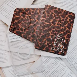Detachable Girl Read Your Book Kindle Case | Clear Back Detachable Cover for Kindle Paperwhite, Colorsoft | Book Lover Gift