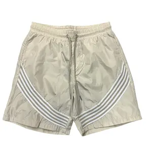 KD Nylon Stripe Shorts Beige White 2111s M