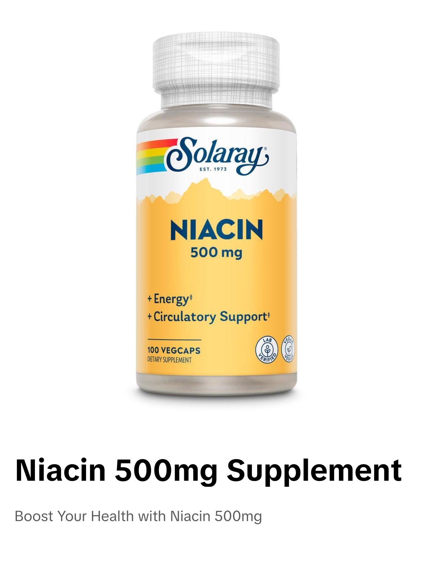 Niacin 500mg