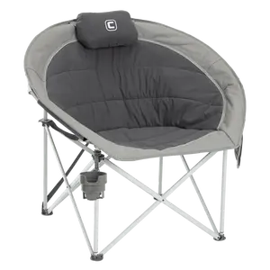 Oversized Padded Round Chair