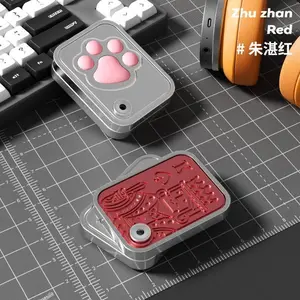 FunNest EDC Metal Cat Claw Slider Fidget Toys Finger Spinner Poker Push Slider Fidgeting Toys Anti Stress Adult Sensory Toys Gifts