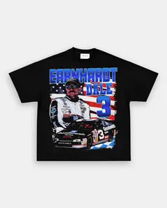 Dale Earnhardt Vintage Tee T-shirt Unisex cotton Crewneck Made Using 100% Us Cotton, Design & Printed In The USA