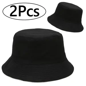 Unisex's Letter Print Foldable Bucket Hat, Adjustable Bucket Hat, Casual Outdoor Sports Hat for Men & Women, Breathable Sun Protection Cap for Outdoor Activities
