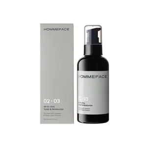 HOMMEFACE Men's All-in-One Face Toner & Moisturizer, Lightweight, Alcohol-Free, After Shaving, For Dry, Combination & Oily Skin, Perfect Gift for Men Hyaluronic Moisture