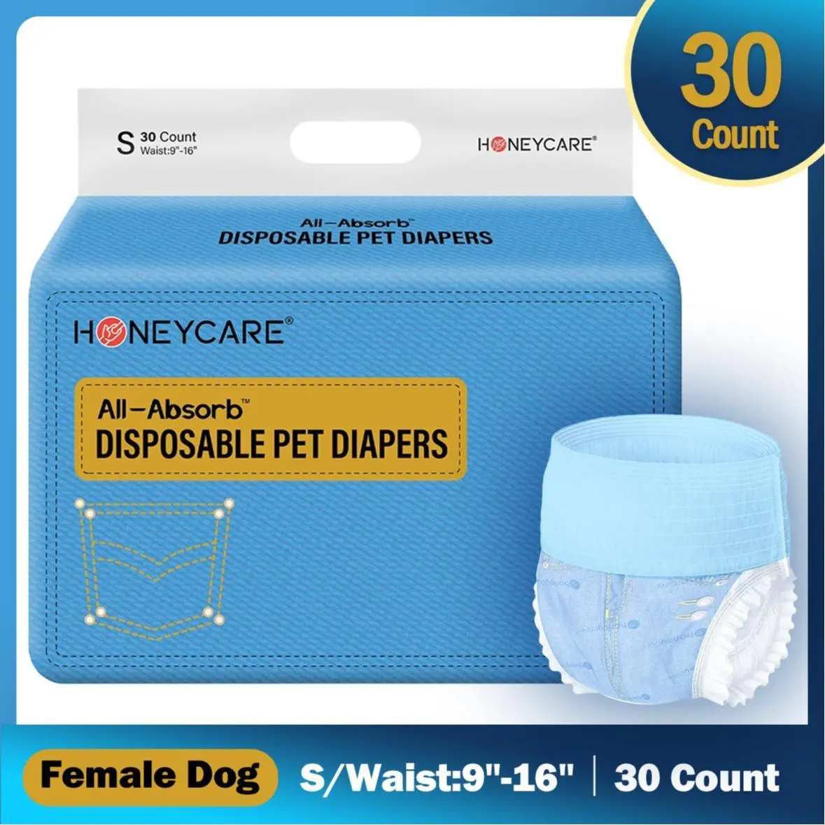 Female-S(9‘’-16‘’)-30 pcs