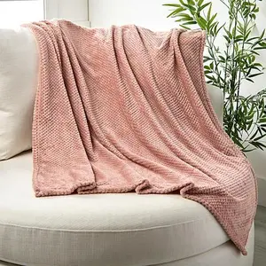 Joy Mangano JOY Ultra Soft Clean & Cozy 50" x 60" Throw Blanket Joy Mangano JOY Ultra Soft Clean & Cozy 50" x 60" Throw Blanket