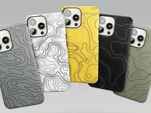 Topography Tough Case Topographic Snap Case for iPhone 17, 16, 15, 14, 13 12 11