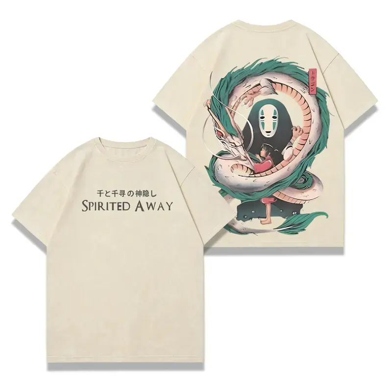 Washed T-shirt-Apricot