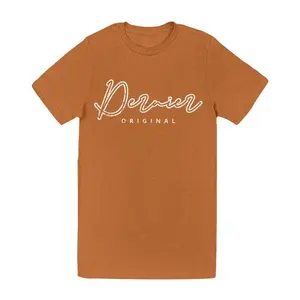 Dernier Distressed Script Tee