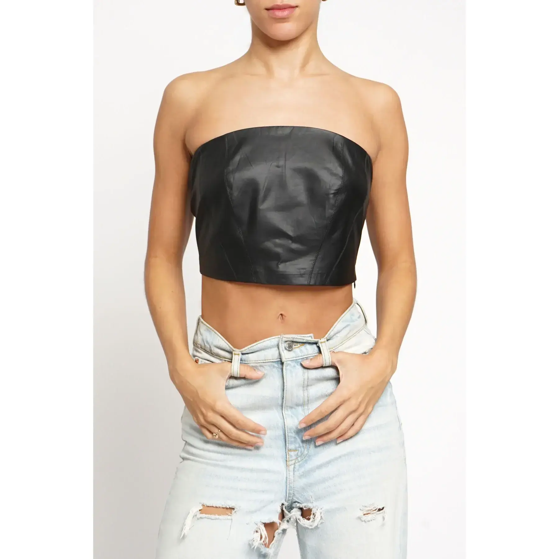 PU BUSTIER - GST2601