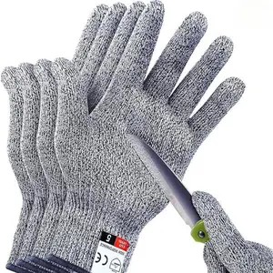 [New Deal] Cut Resistant Gloves Level 5 for Kitchen, Meat Cutting, Wood Carving, Mandolin Slicing - Anti-Cut Protection