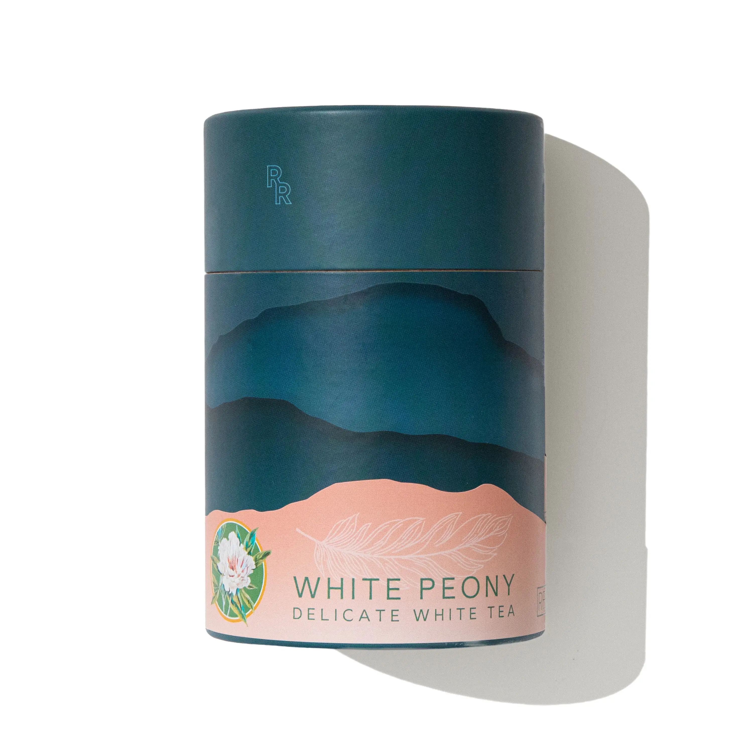 Red Rooster White Peony White Tea Delicate 2oz Canister 8oz Bag from Fujian China with Delicate Floral Fragrance
