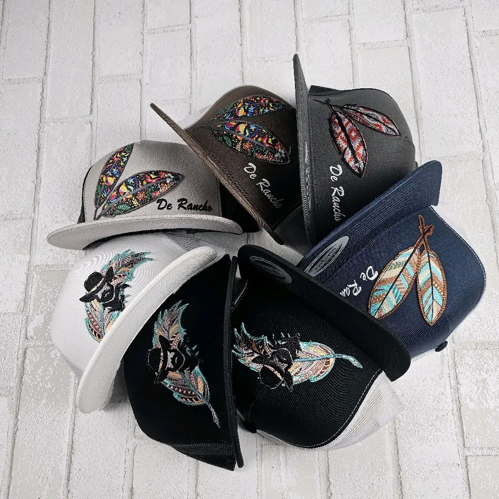 De Rancho Adjustable Hats Gorras de Rancho Lightweight Design with 65% Polyester & 35% Cotton, Available in Various Colors