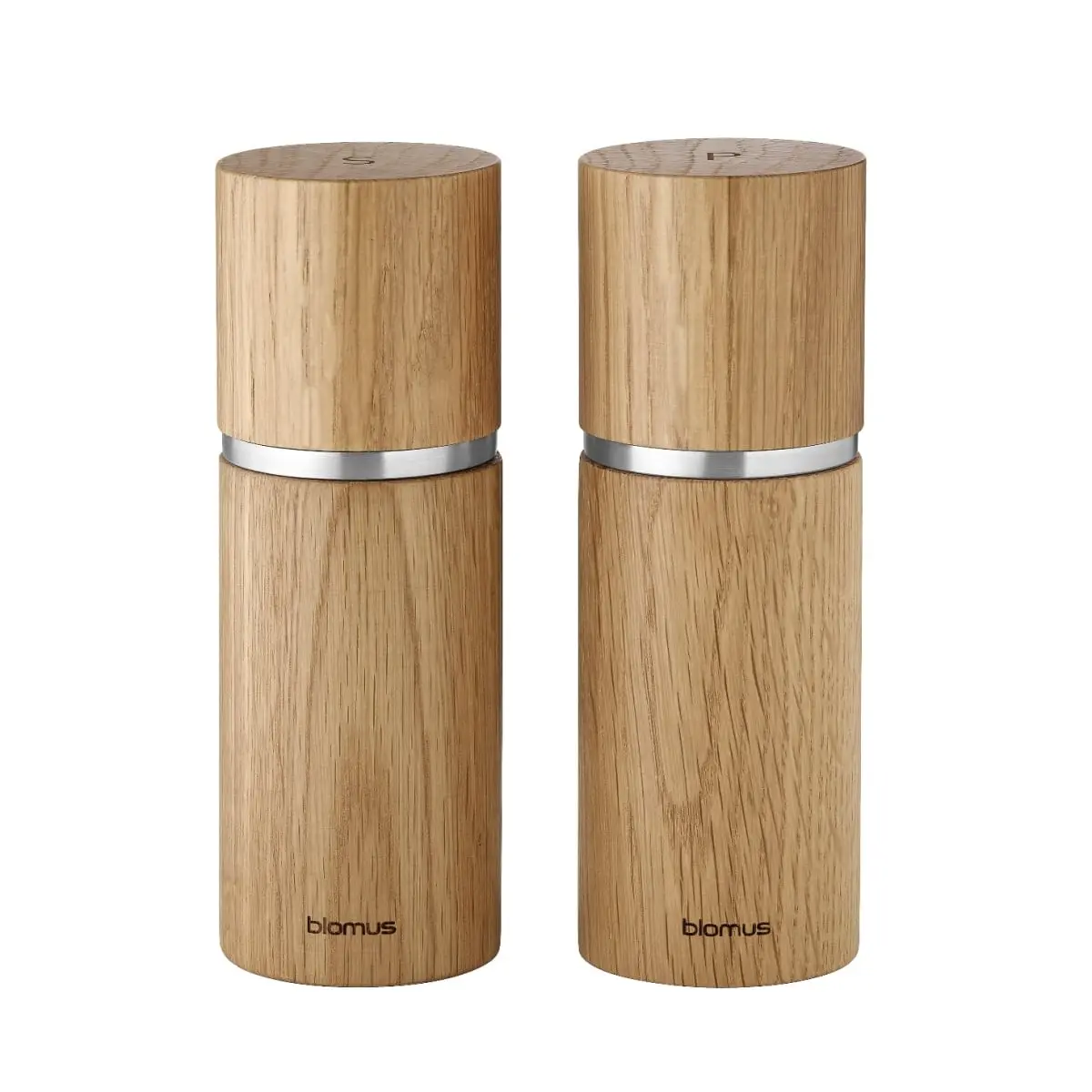 Blomus 64697 PEPE Salt & Pepper Mill Set - Wood - Set of 2