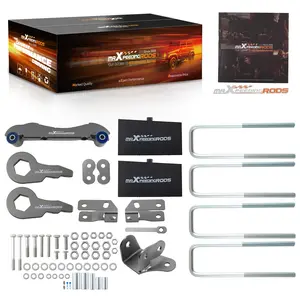 2-3 Front 3 Rear Lift Kit compatible for Chevy K2500 K3500 88-99 4WD Torsion Key Block