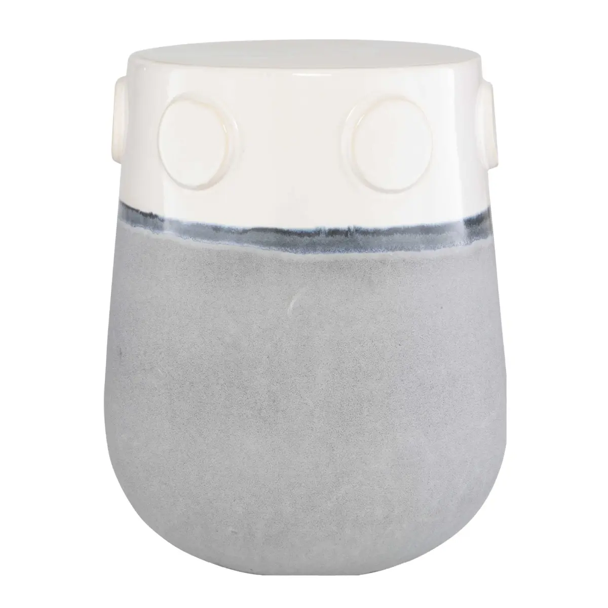 Uttermost 50004 Mulvane Ceramic Garden Stool