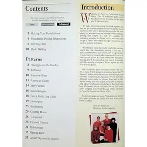 USED-Favorite Foundation-Pieced Minis: 30 Quick & Easy Foundation Pieced Quilt Patterns (Book 1) by Miniature Quilts Editors Staff (Paperback)