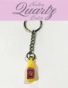 Fallout 4 Nuka Cola Quartz Replica Bottle Keychain